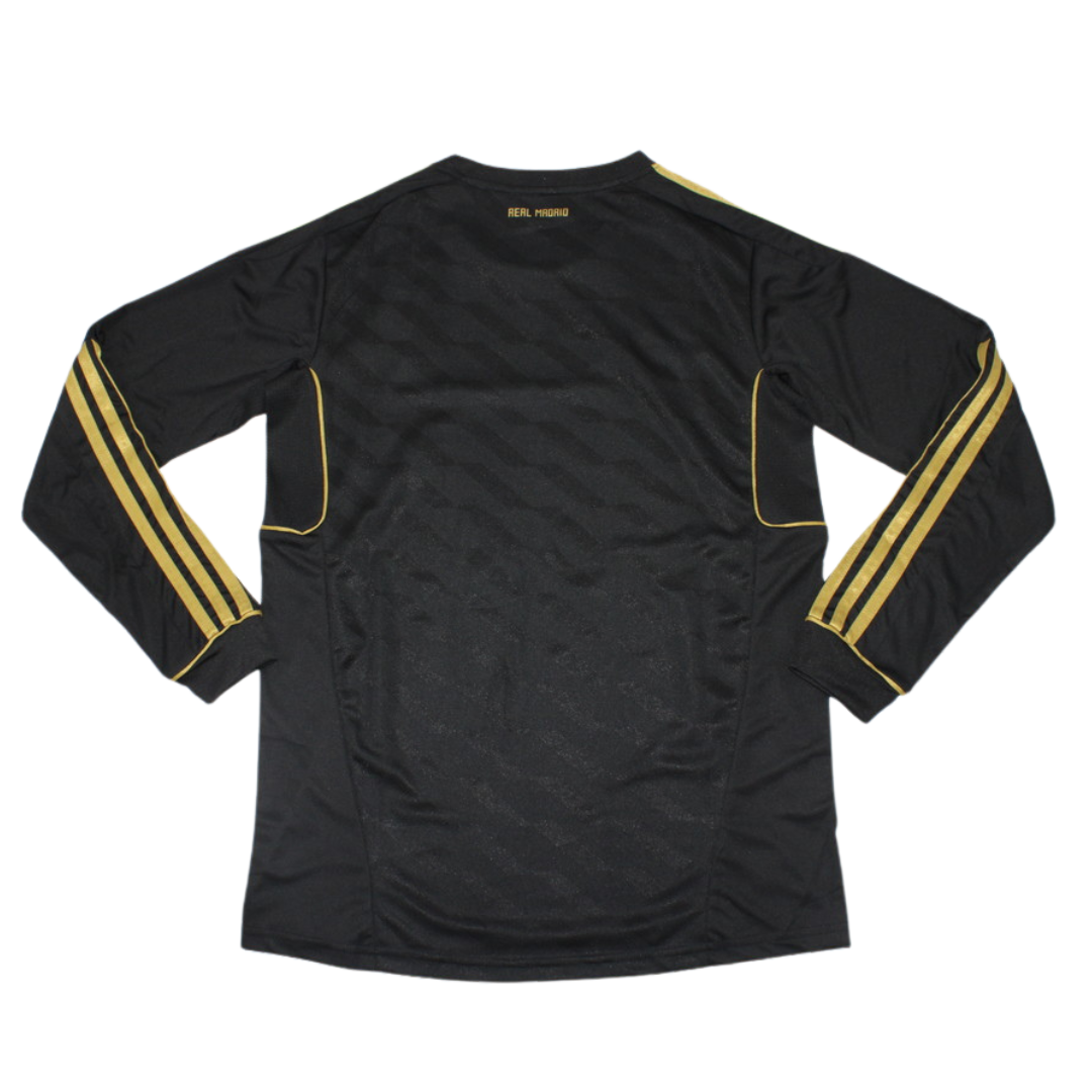 Camisa Real Madrid Manga Longa Away 11/12 - Versão Retrô