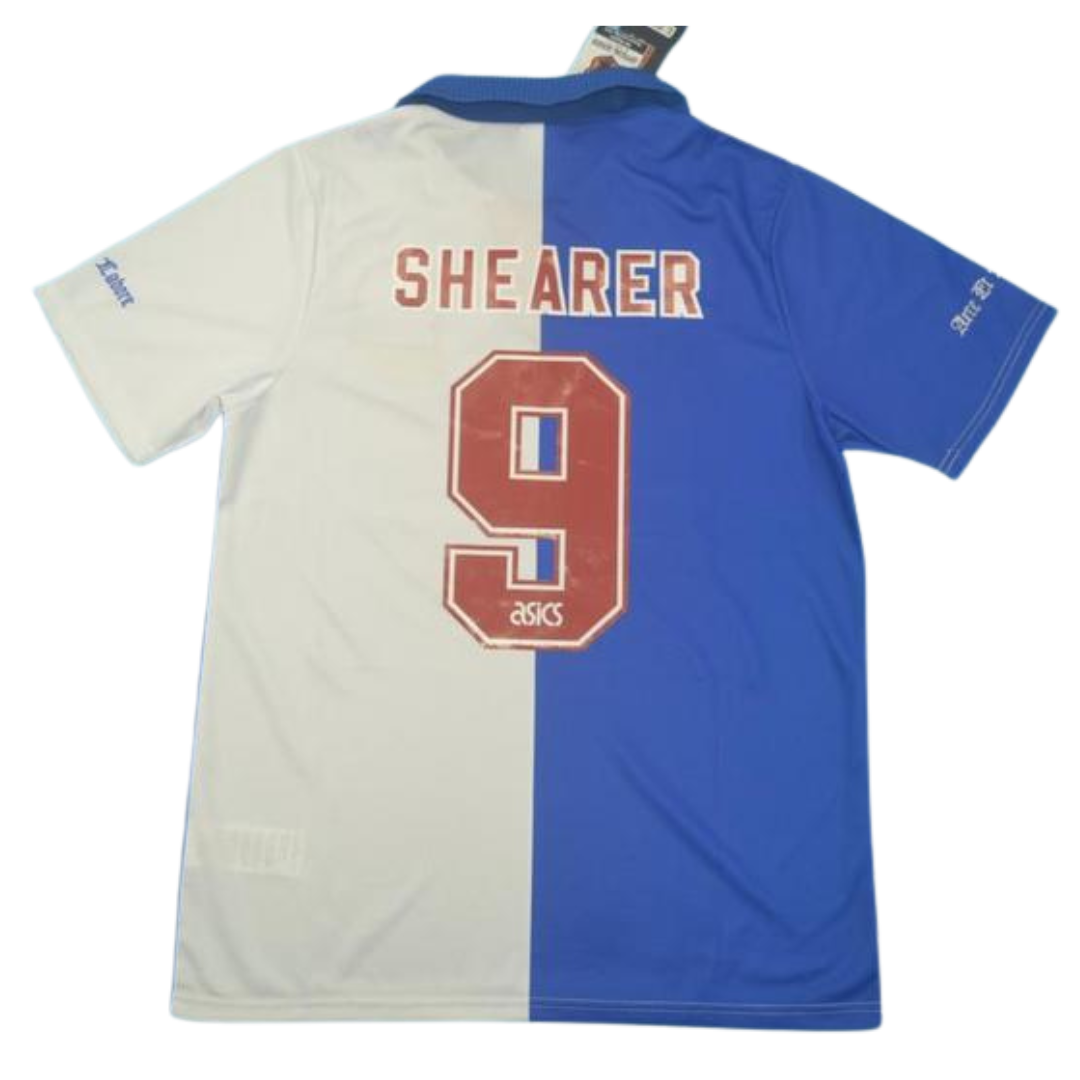 Camisa Blackburn Rovers Home 95/96 - Versão Retrô "Shearer" Nº 9