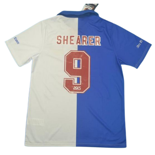 Camisa Blackburn Rovers Home 95/96 - Versão Retrô "Shearer" Nº 9