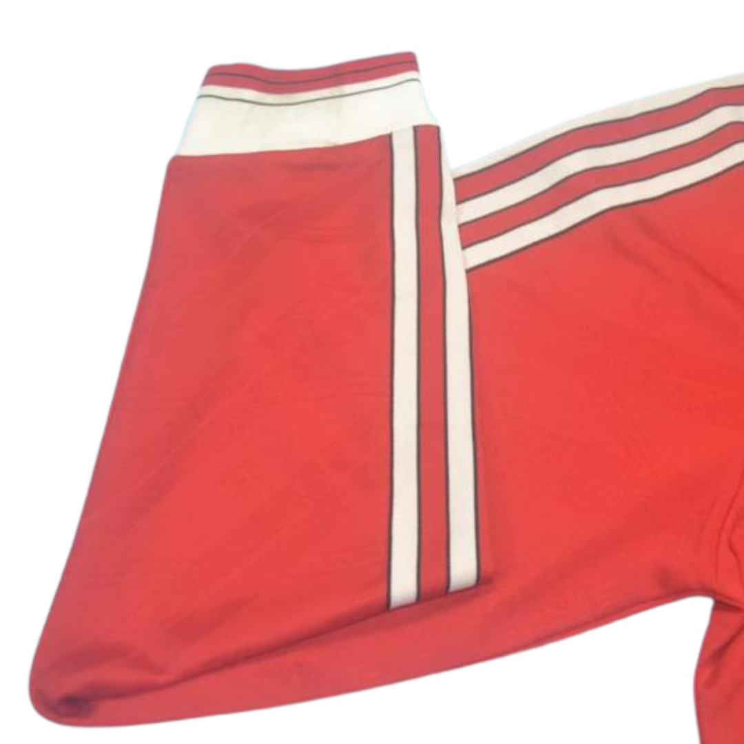 Camisa Manchester United Manga Longa Home 1986 - Versão Retrô