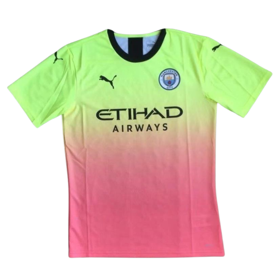 Camisa Manchester City Third Away 19/20 - Versão Retrô