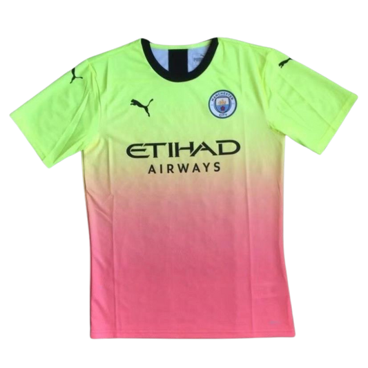 Camisa Manchester City Third Away 19/20 - Versão Retrô