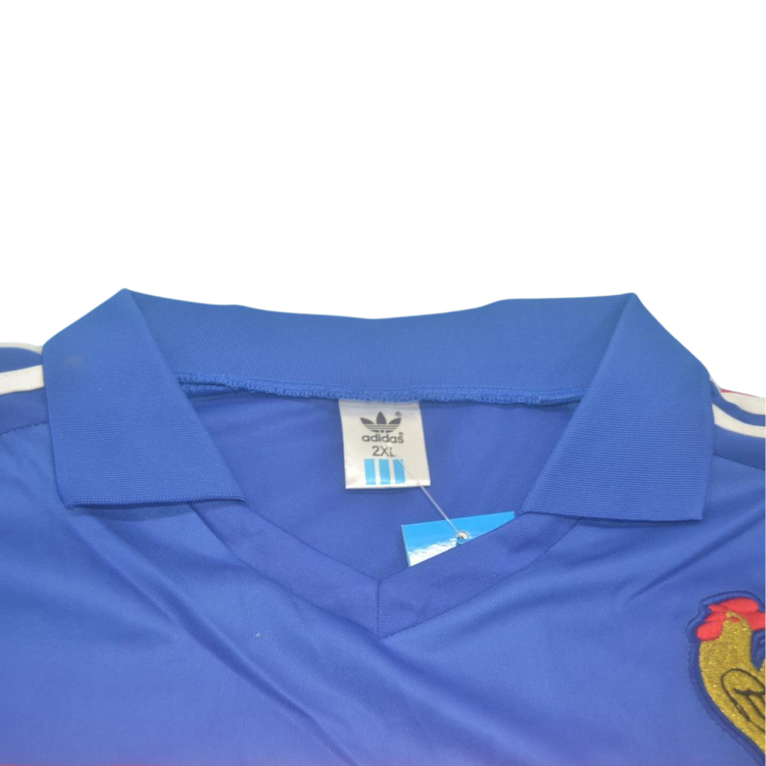 Camisa França Manga Longa Home 1984 - Versão Retrô