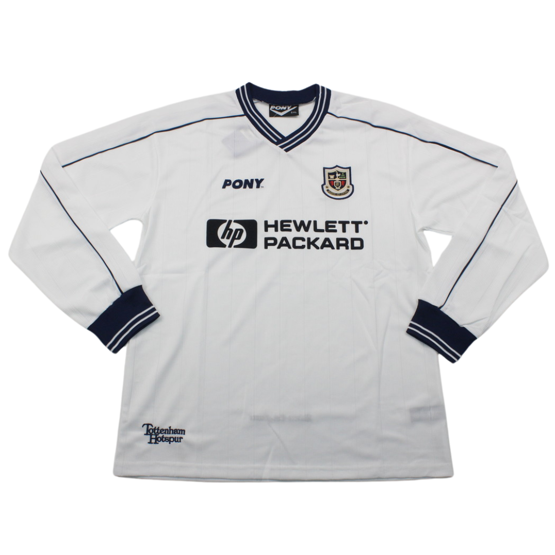 Camisa Tottenham Manga Longa Home 97/99 - Versão Retrô