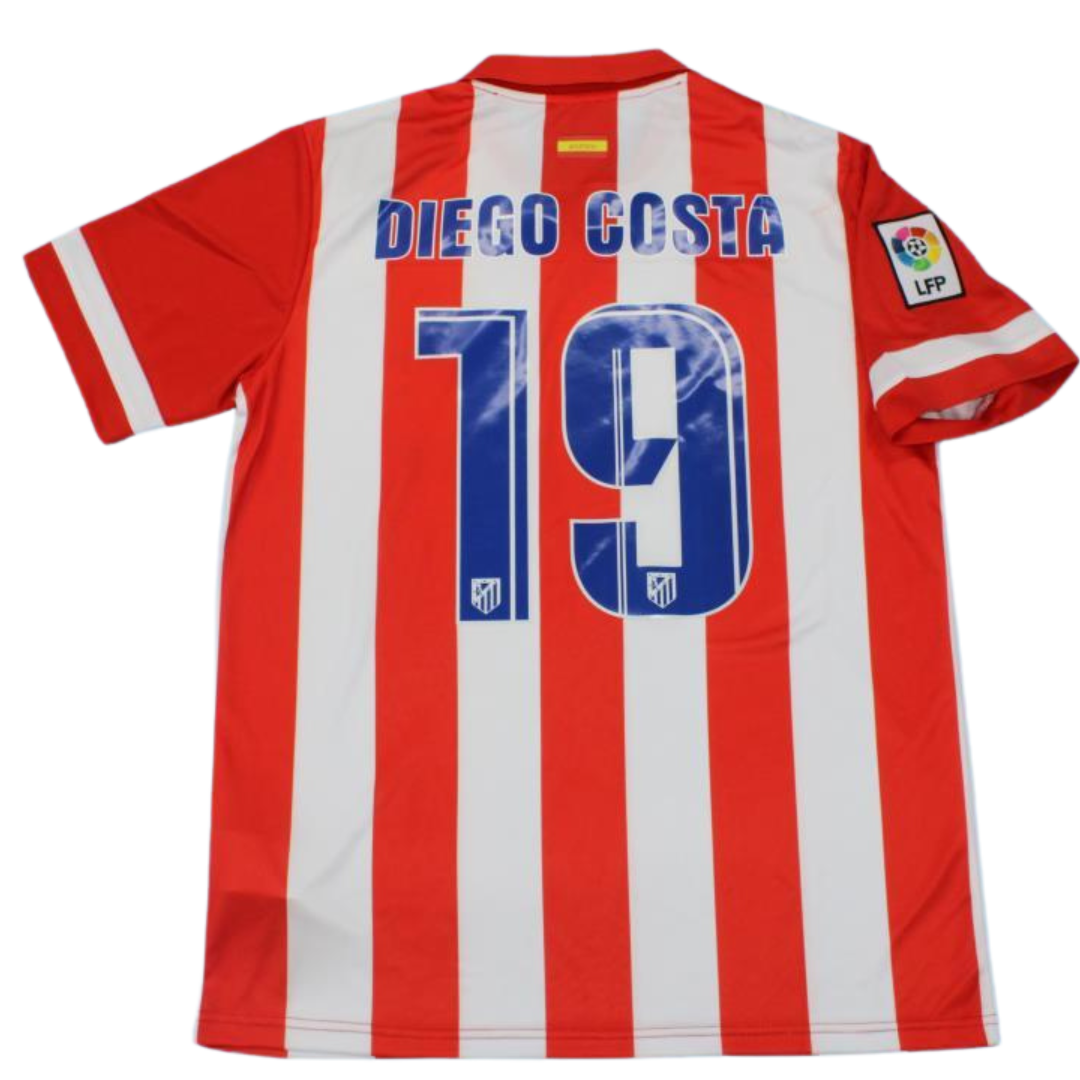 Camisa Atlético de Madrid Home 13/14 - Versão Retrô "Diego Costa" Nº 19