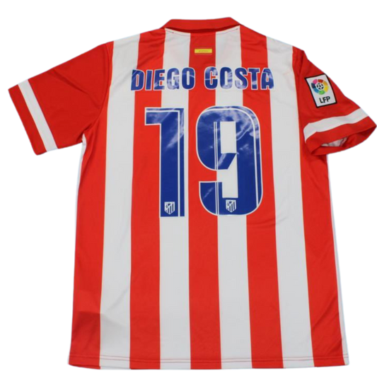 Camisa Atlético de Madrid Home 13/14 - Versão Retrô "Diego Costa" Nº 19