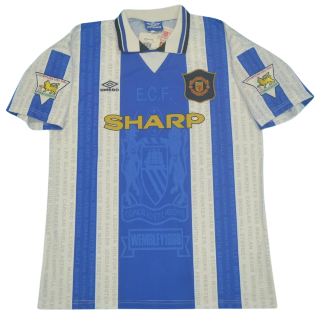 Camisa Manchester United Away 94/96 - Versão Retrô "Cantona" Nº 7