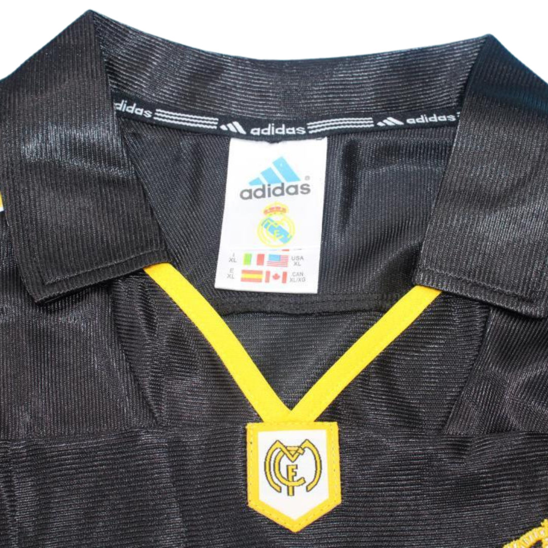 Camisa Real Madrid Manga Longa Away 99/00 - Versão Retrô