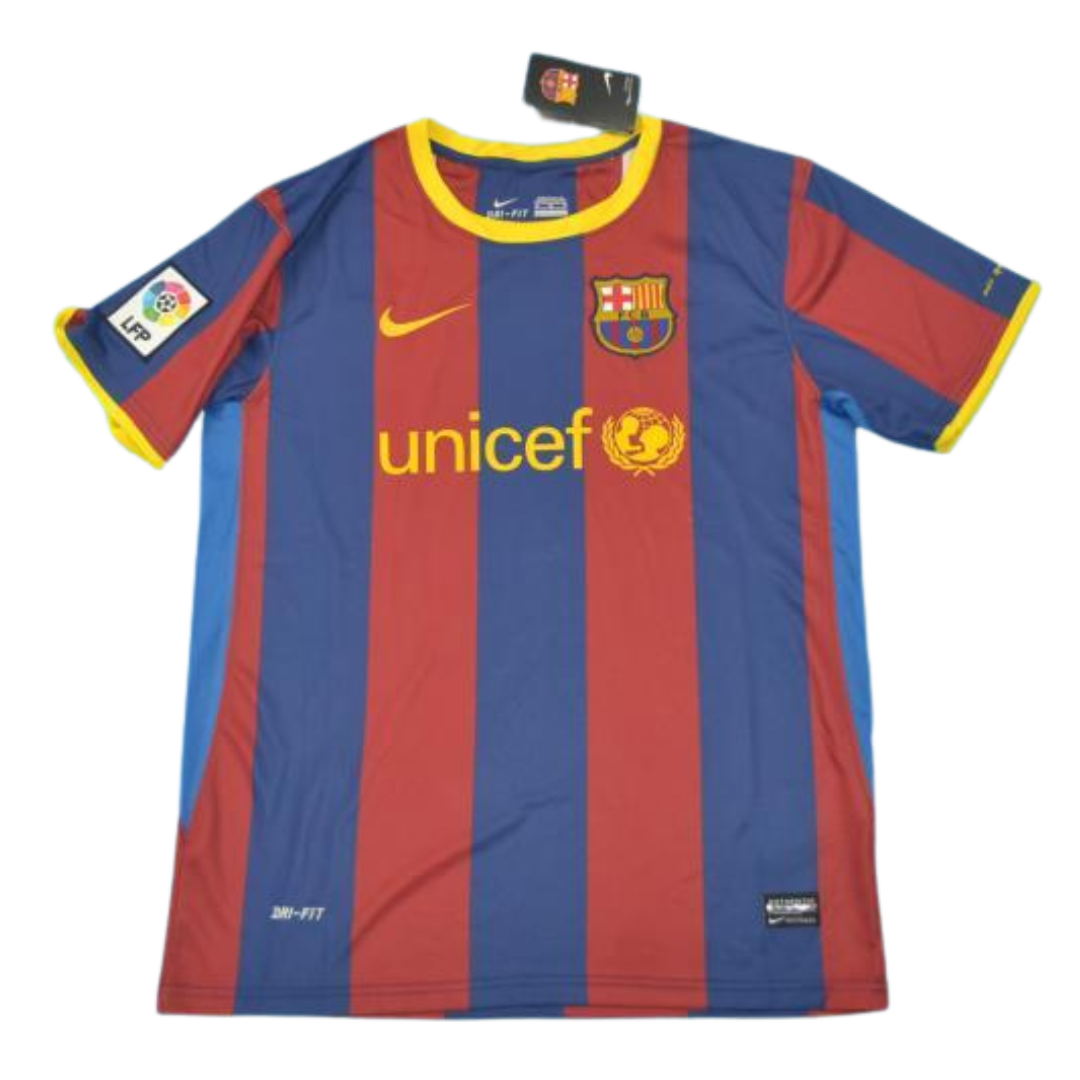 Camisa Barcelona Home 10/11 - Versão Retrô "Xavi" Nº 6