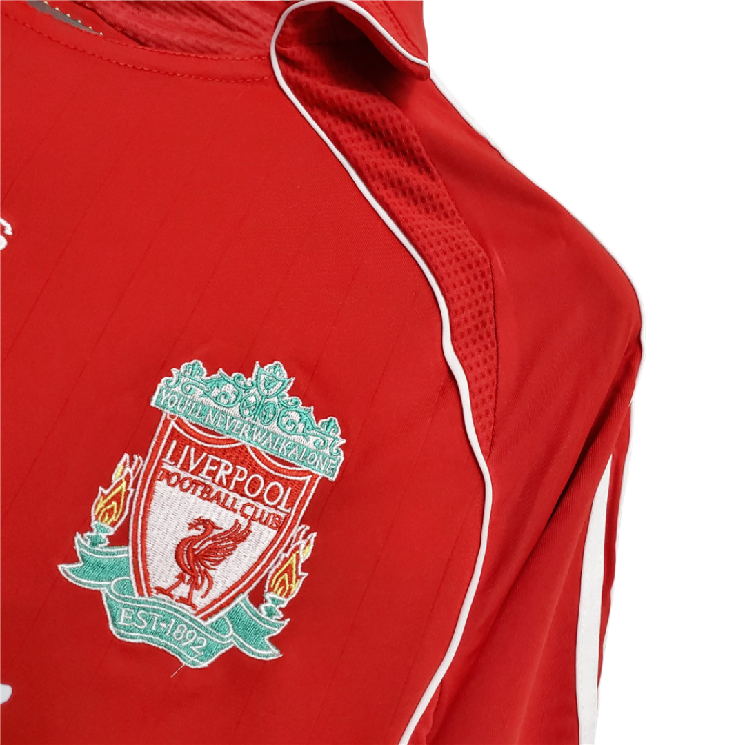 Camisa Liverpool Home 06/08 - Versão Retrô