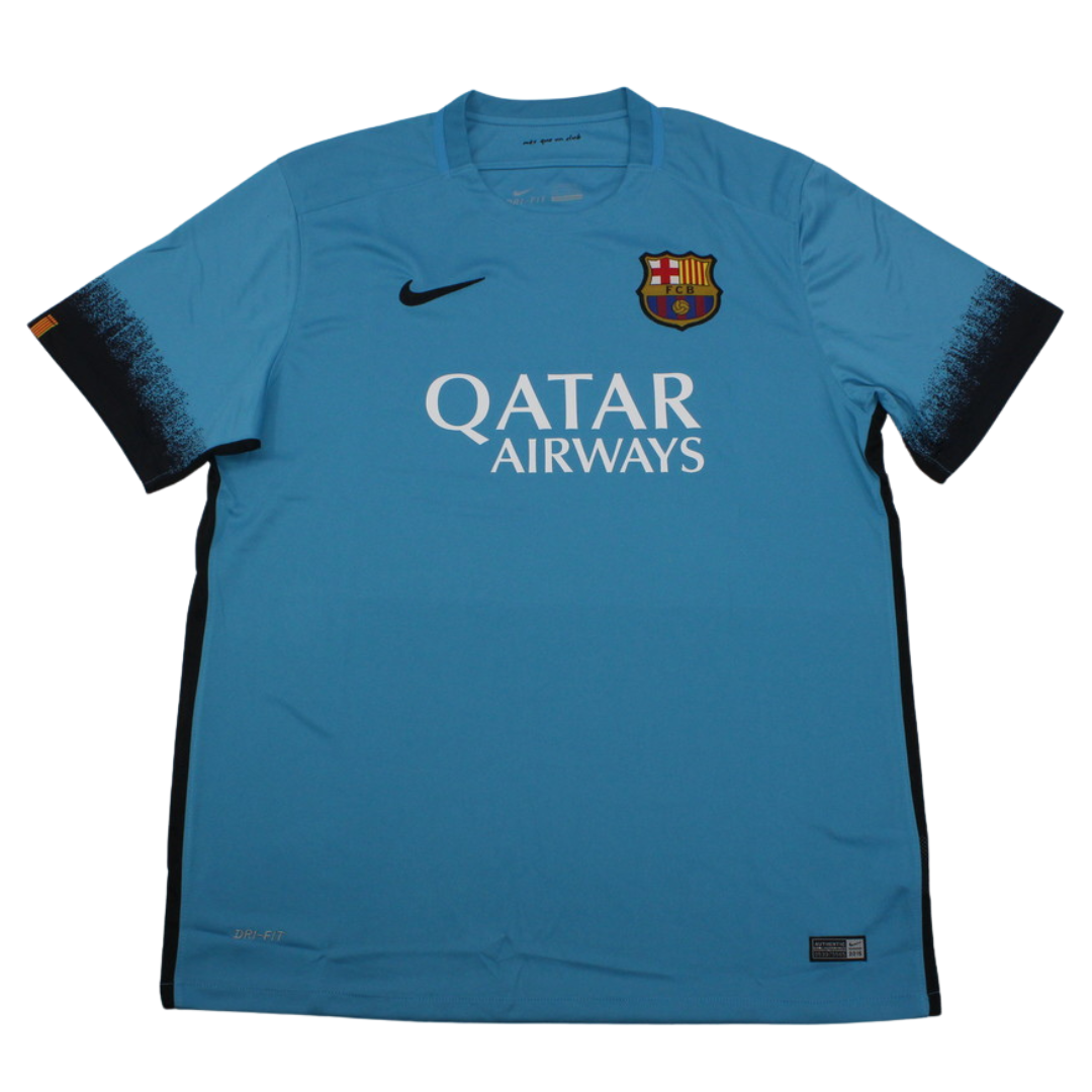 Camisa Barcelona Third Away 15/16 - Versão Retrô