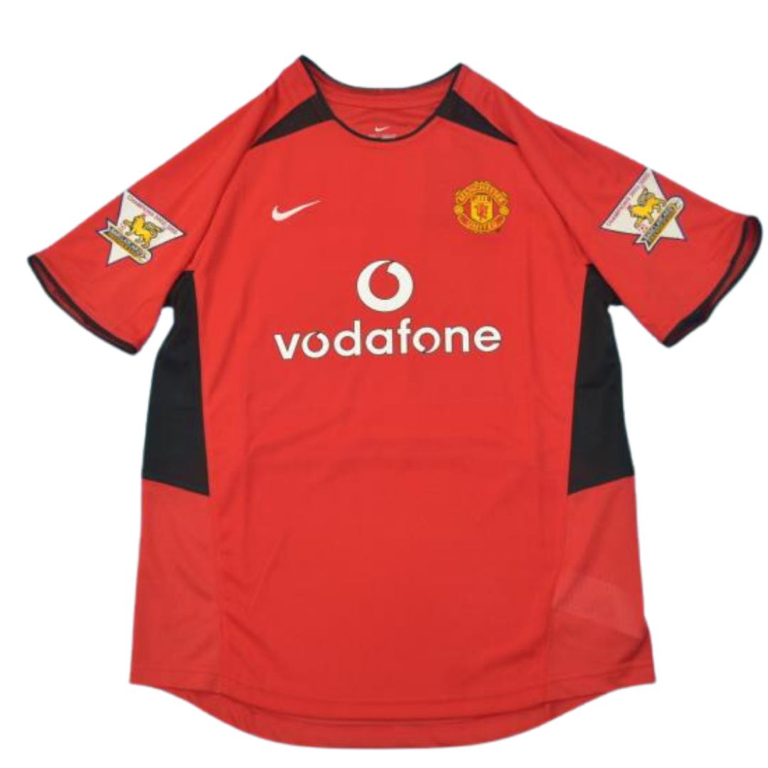 Camisa Manchester United Home 02/04 - Versão Retrô "V. Nistelrooy" Nº 10