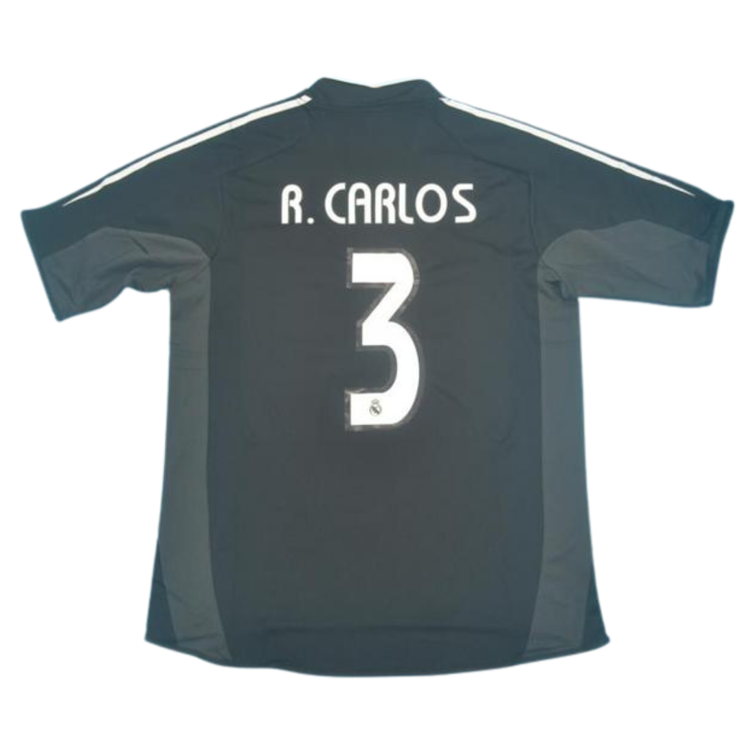 Camisa Real Madrid Away 04/05 - Versão Retrô "R.Carlos" Nº 3