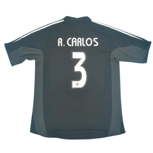 Camisa Real Madrid Away 04/05 - Versão Retrô "R.Carlos" Nº 3