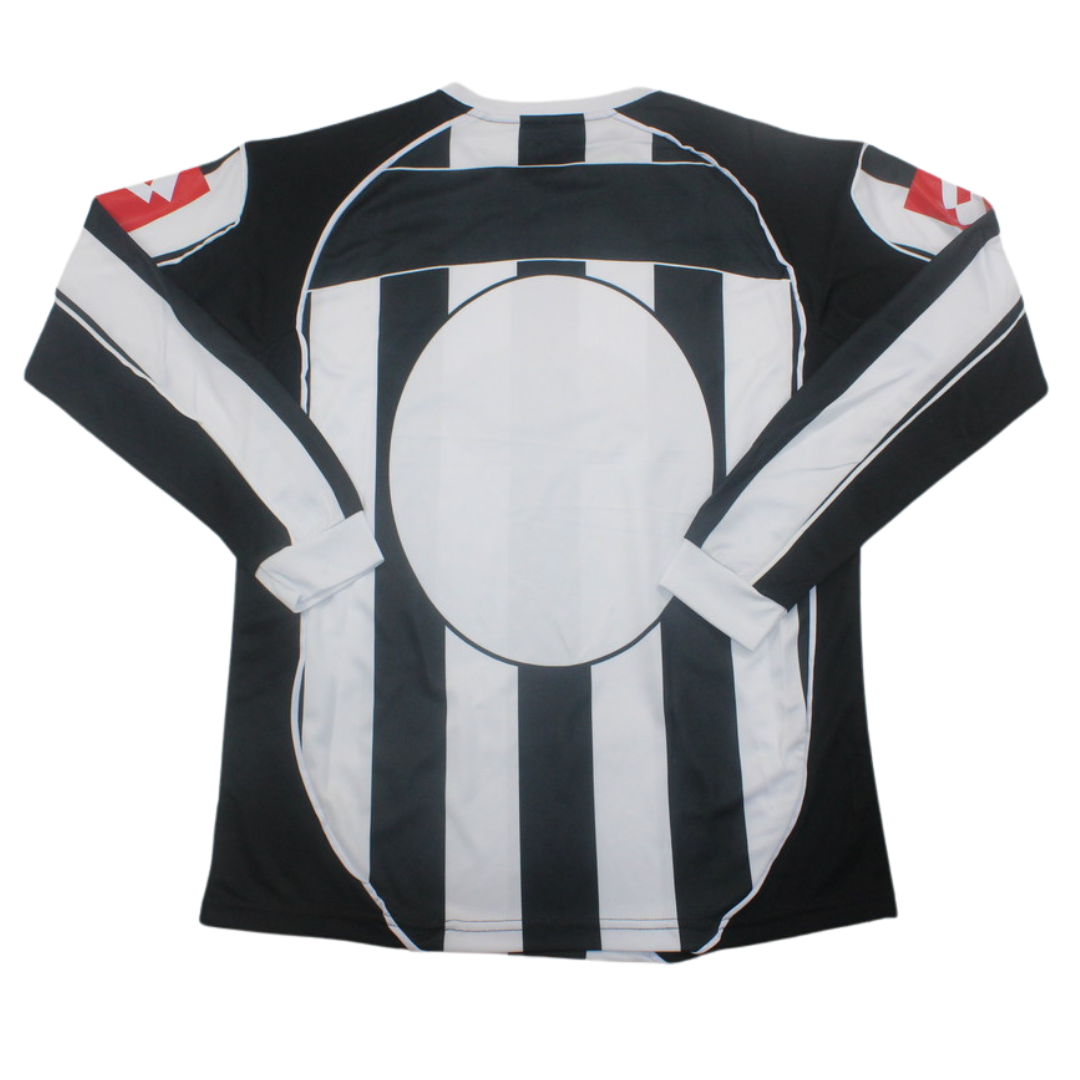 Camisa Juventus Manga Longa Home 02/03 - Versão Retrô