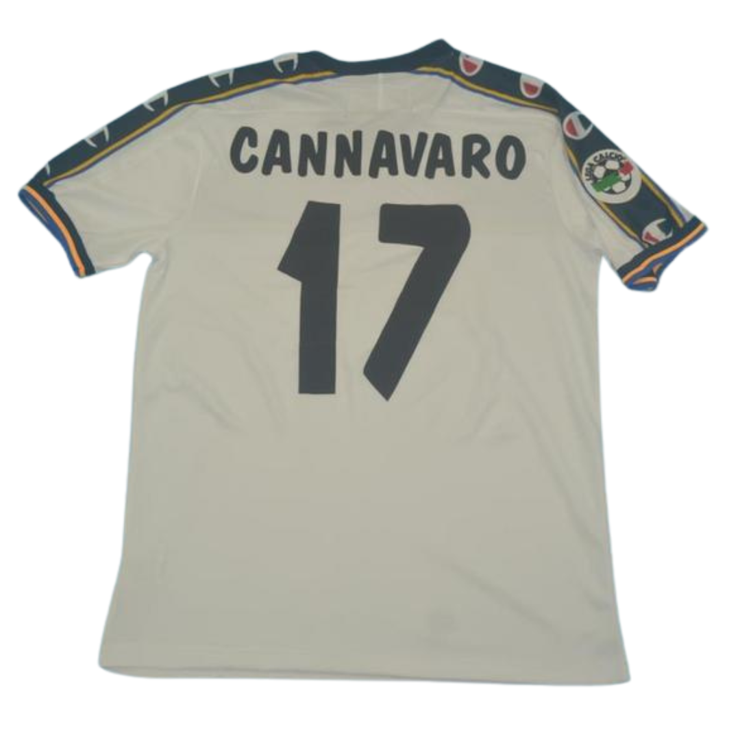 Camisa Retrô Parma Away  02/03 "Cannavaro" N°.17