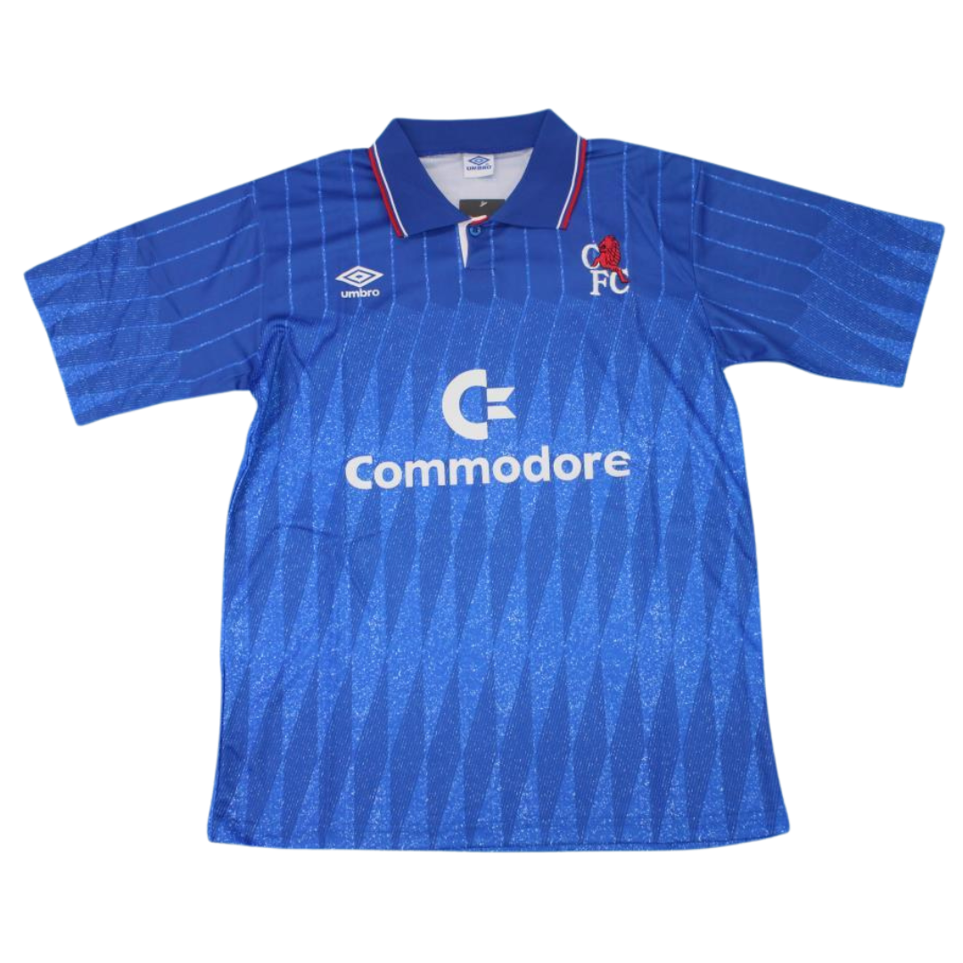 Camisa Chelsea Home 89/91 - Versão Retrô