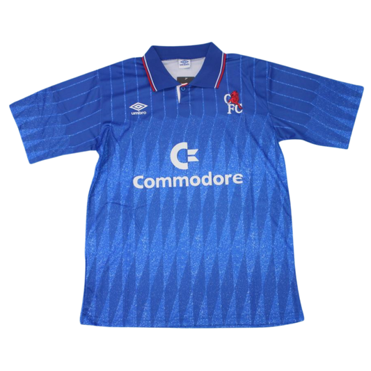 Camisa Chelsea Home 89/91 - Versão Retrô
