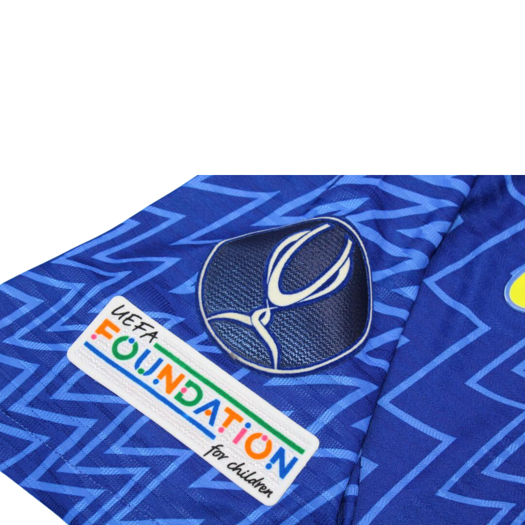 Camisa Chelsea UEFA Super Cup 21/22 - Versão Retrô "Jorginho" Nº 5