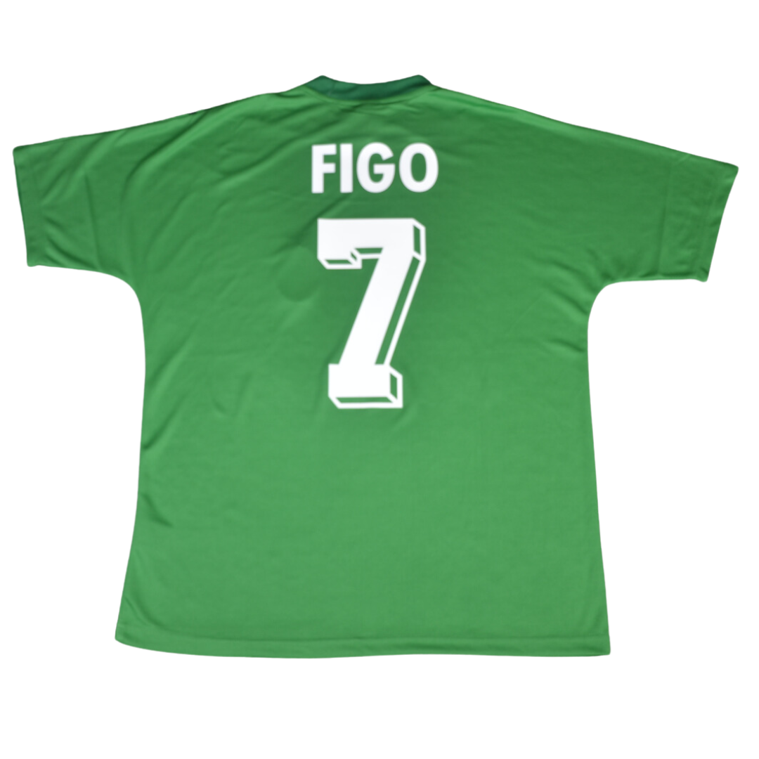 Camisa Sporting Away 94/95 - Versão Retrô "Figo" Nº 7