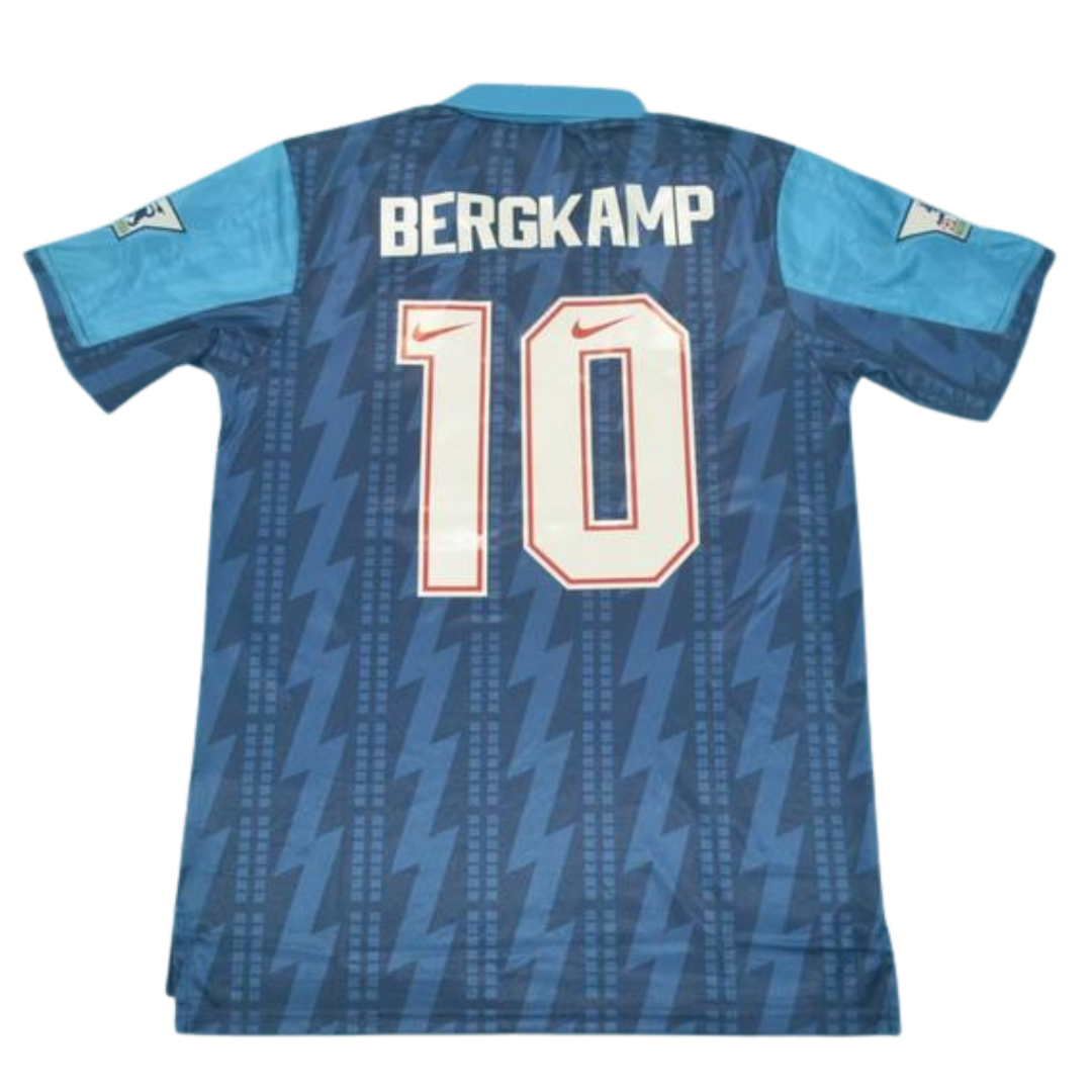 Camisa Arsenal Away 1994 - Versão Retrô "Bergkamp" Nº 10