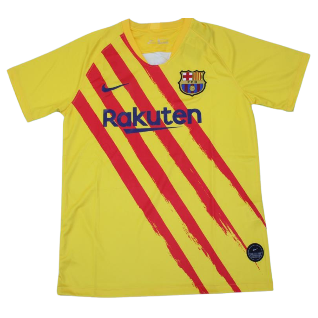 Camisa Barcelona Third Away 19/20 - Versão Retrô
