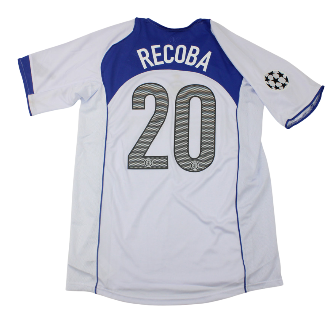 Camisa Retrô Inter de Milão Away UCL Versão 04/05 "Recoba" N°.20