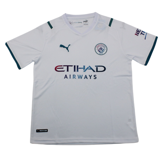 Camisa Manchester City Away 21/22 - Versão Retrô