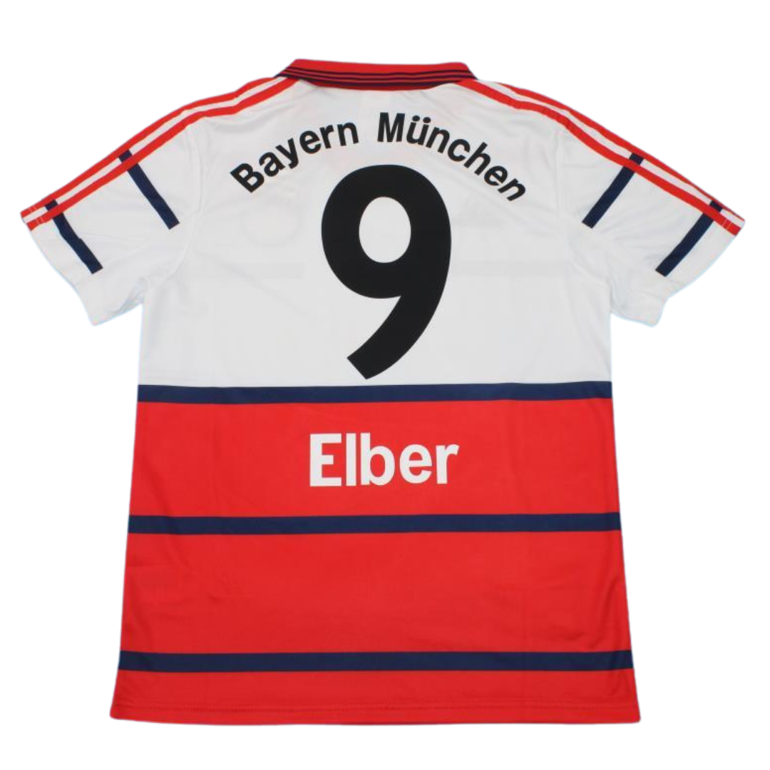 Camisa Bayern de Munique Away 98/00 - Versão Retrô "Elber" N° 9
