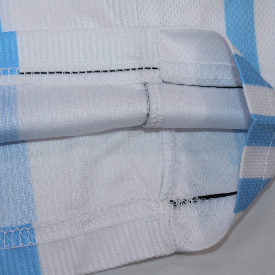 Camisa Argentina Manga Longa Home 1998 - Versão Retrô