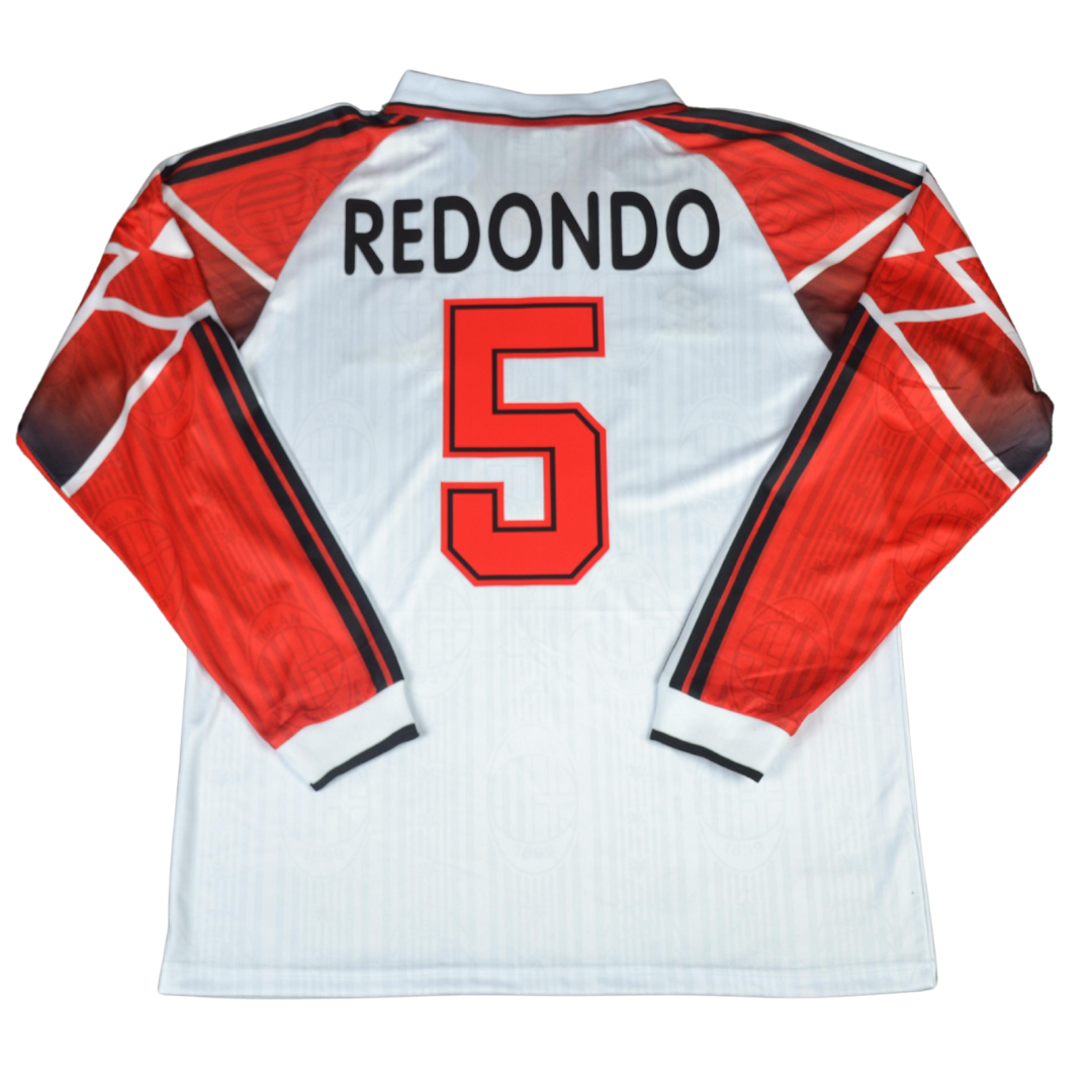 Camisa Milan Manga Longa 97/98 - Versão Retrô "Redondo" Nº 5