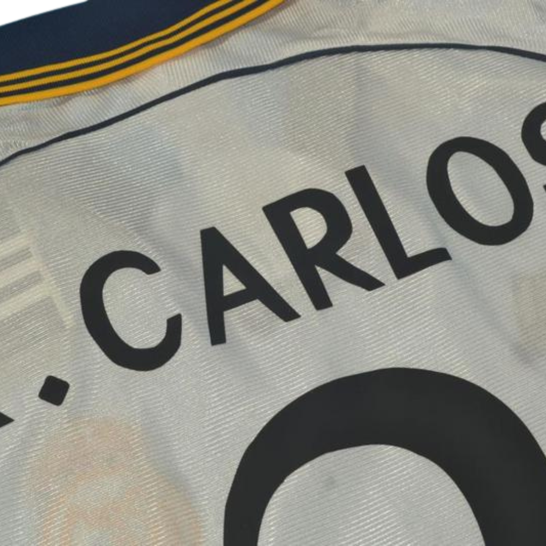 Camisa Real Madrid Home 98/00 - Versão Retrô "R.Carlos" Nº 3