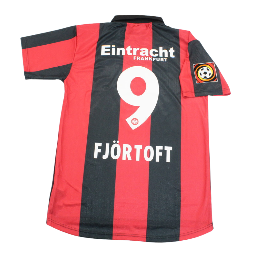 Camisa Retrô tracht Frankfurt Home 99/00 "Fjørtoft" N°.9