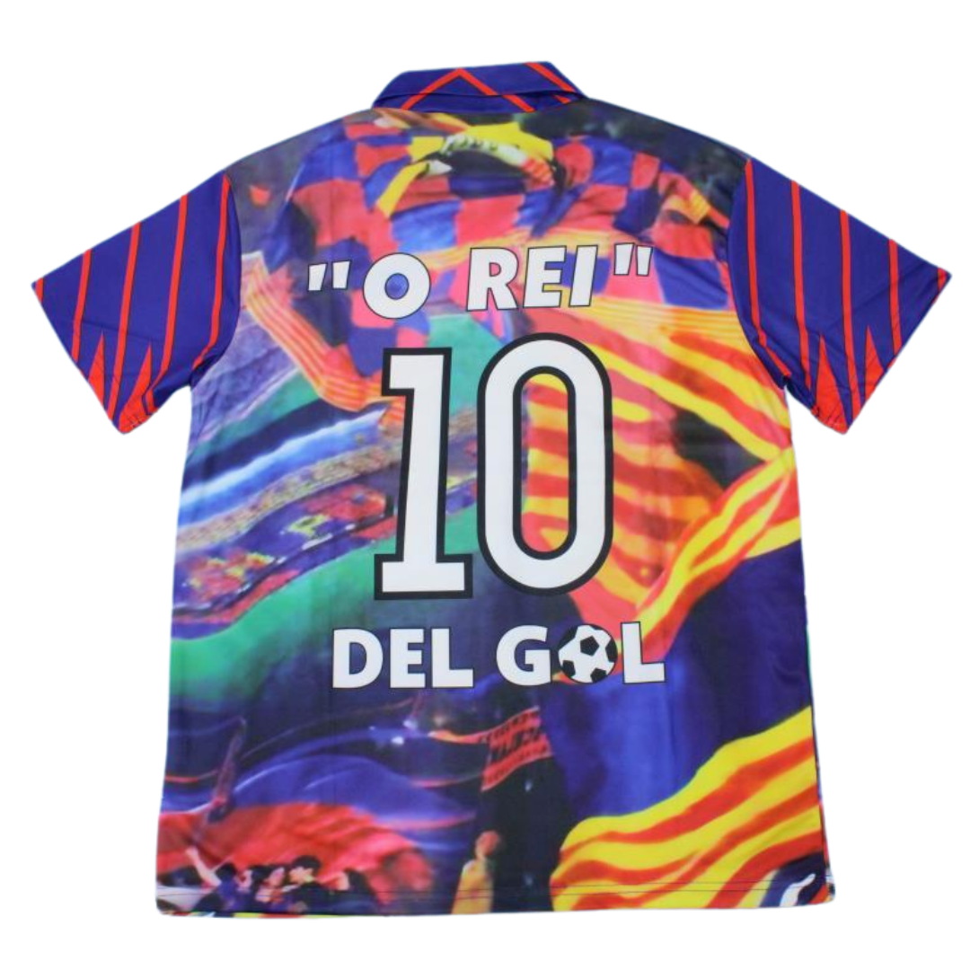 Camisa Barcelona 93/94 - Versão Retrô "Romario" Nº 10