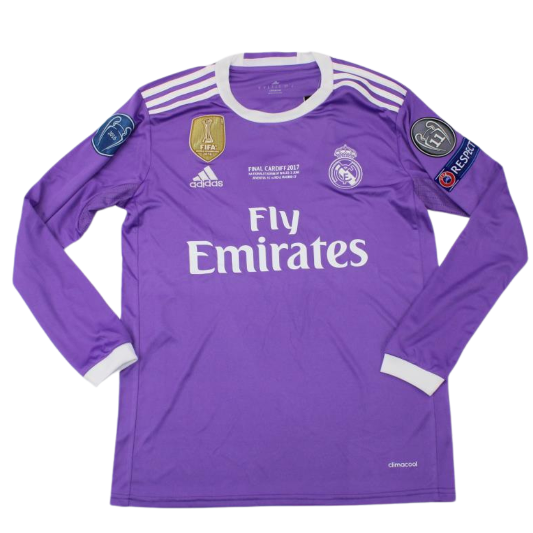 Camisa Real Madrid Manga Longa 16/17 - Versão Retrô "Cristiano Ronaldo" Nº 7