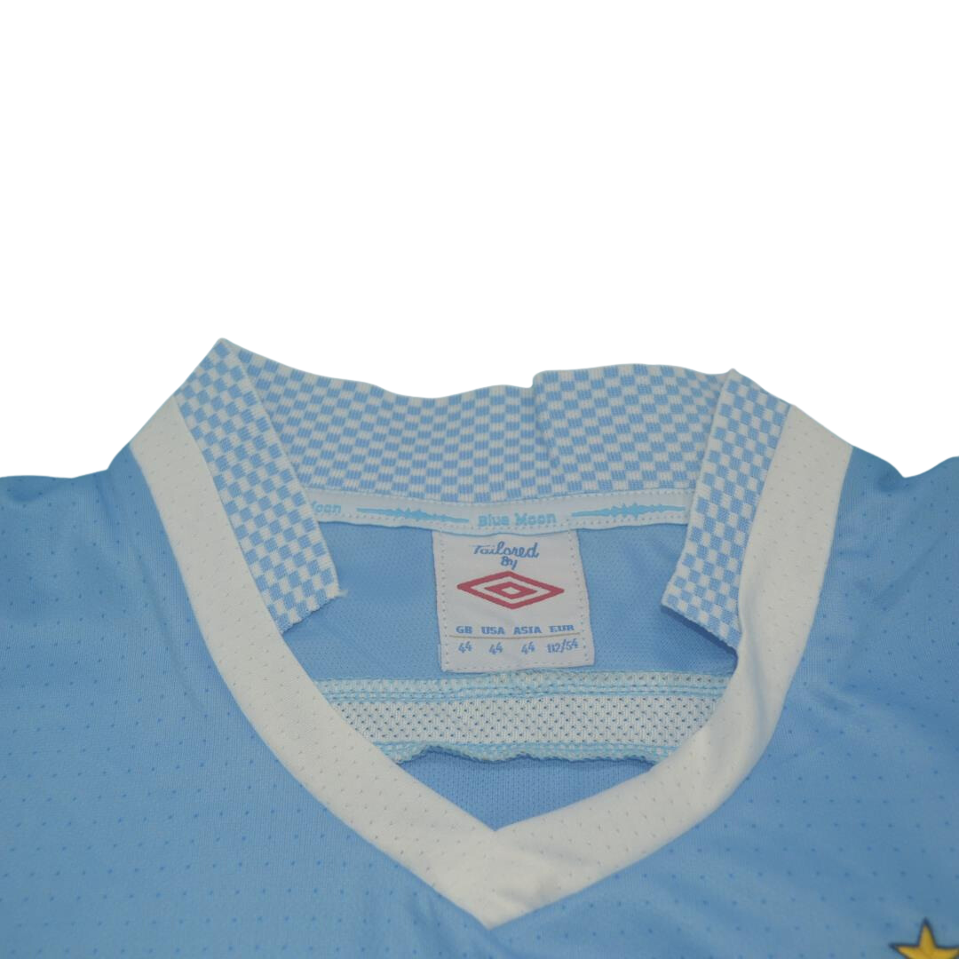 Camisa Retrô Manchester City Home 11/12 "Kun Aguero" Nº16