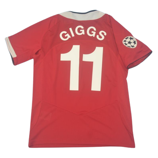 Camisa Manchester United Home 04/06 - Versão Retrô "Giggs" Nº 11