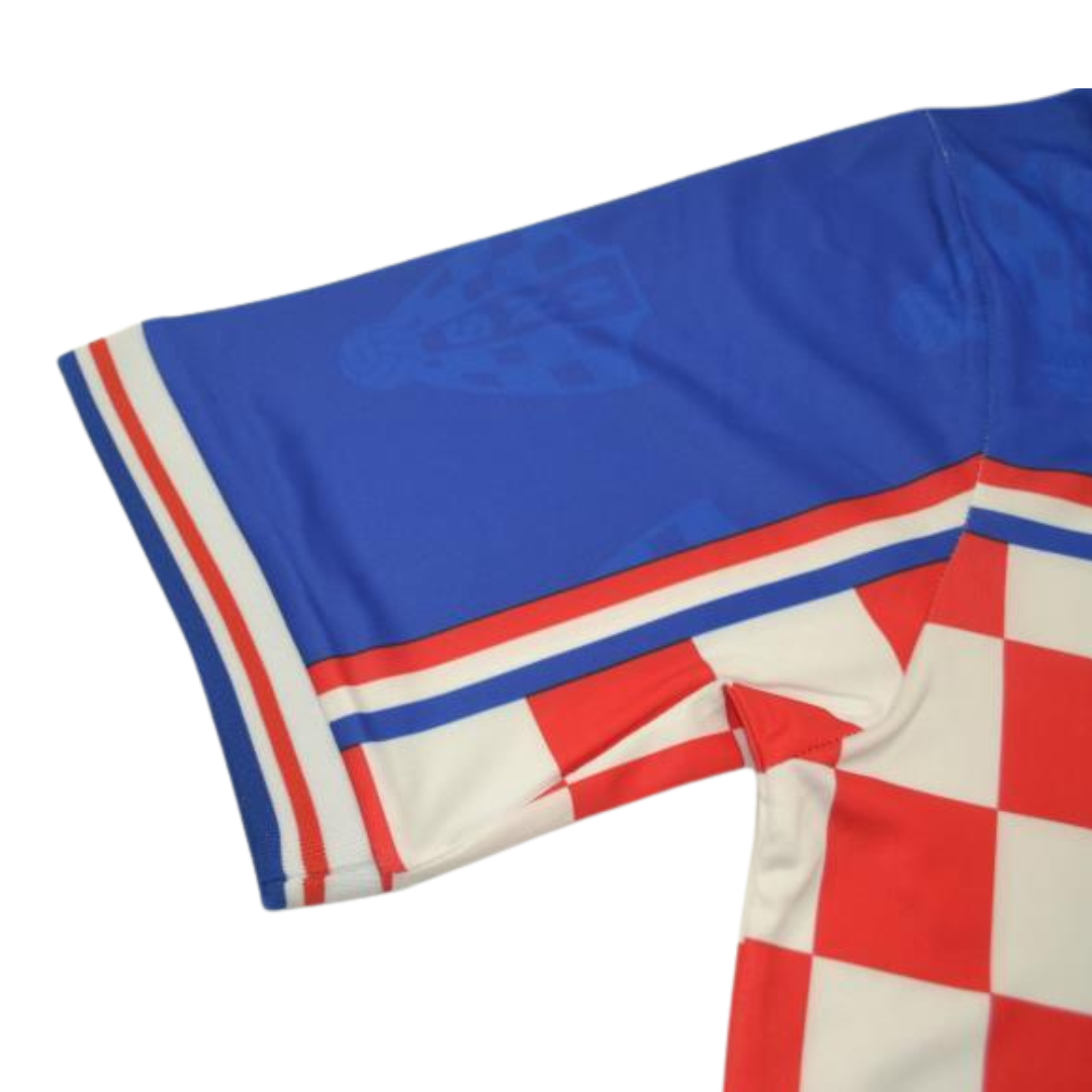 Camisa Retrô Croacia Away Copa do Mundo Versão 1998 "Šuker" N°9