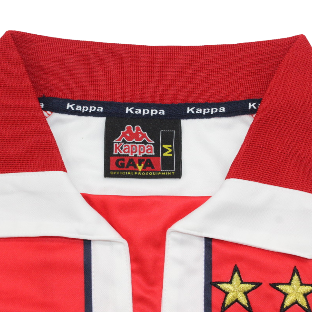 Camisa Estrela Vermelha Manga Longa Home 96/97 - Versão Retrô