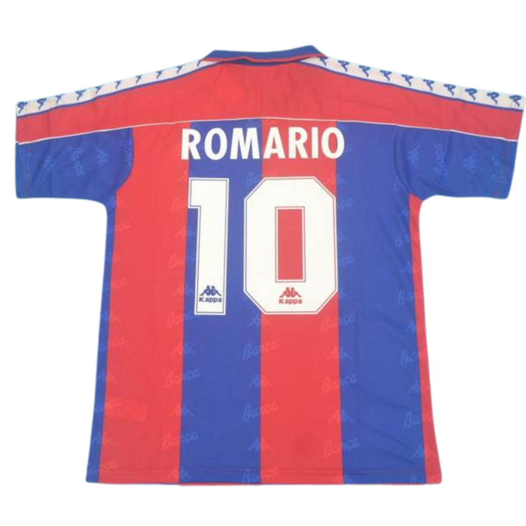Camisa Barcelona Home 92/95 - Versão Retrô "Romário" Nº 10