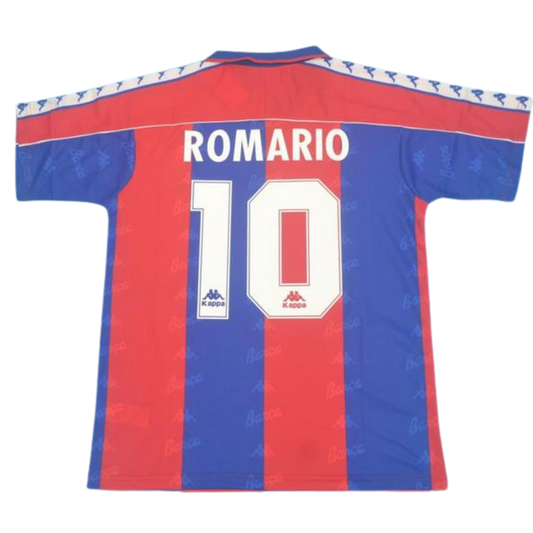 Camisa Barcelona Home 92/95 - Versão Retrô "Romário" Nº 10