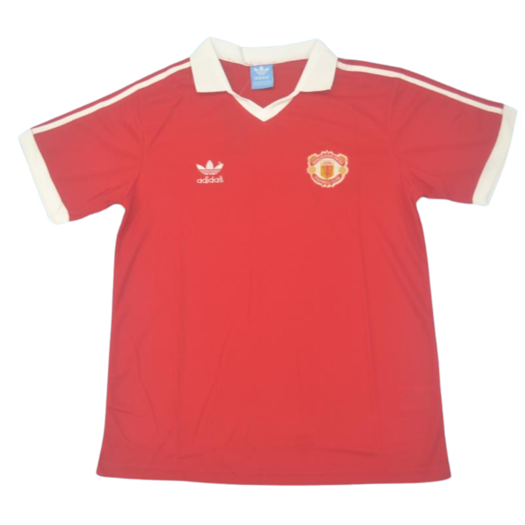 Camisa Manchester United Home 80/82 - Versão Retrô