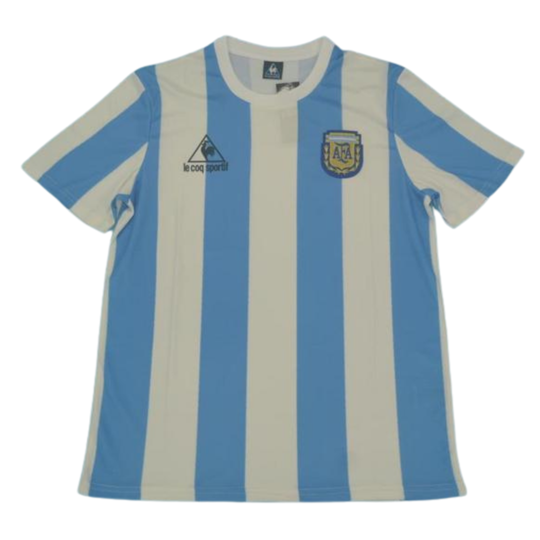 Camisa Retrô Argentina Home 1986 "Maradona" N°.10
