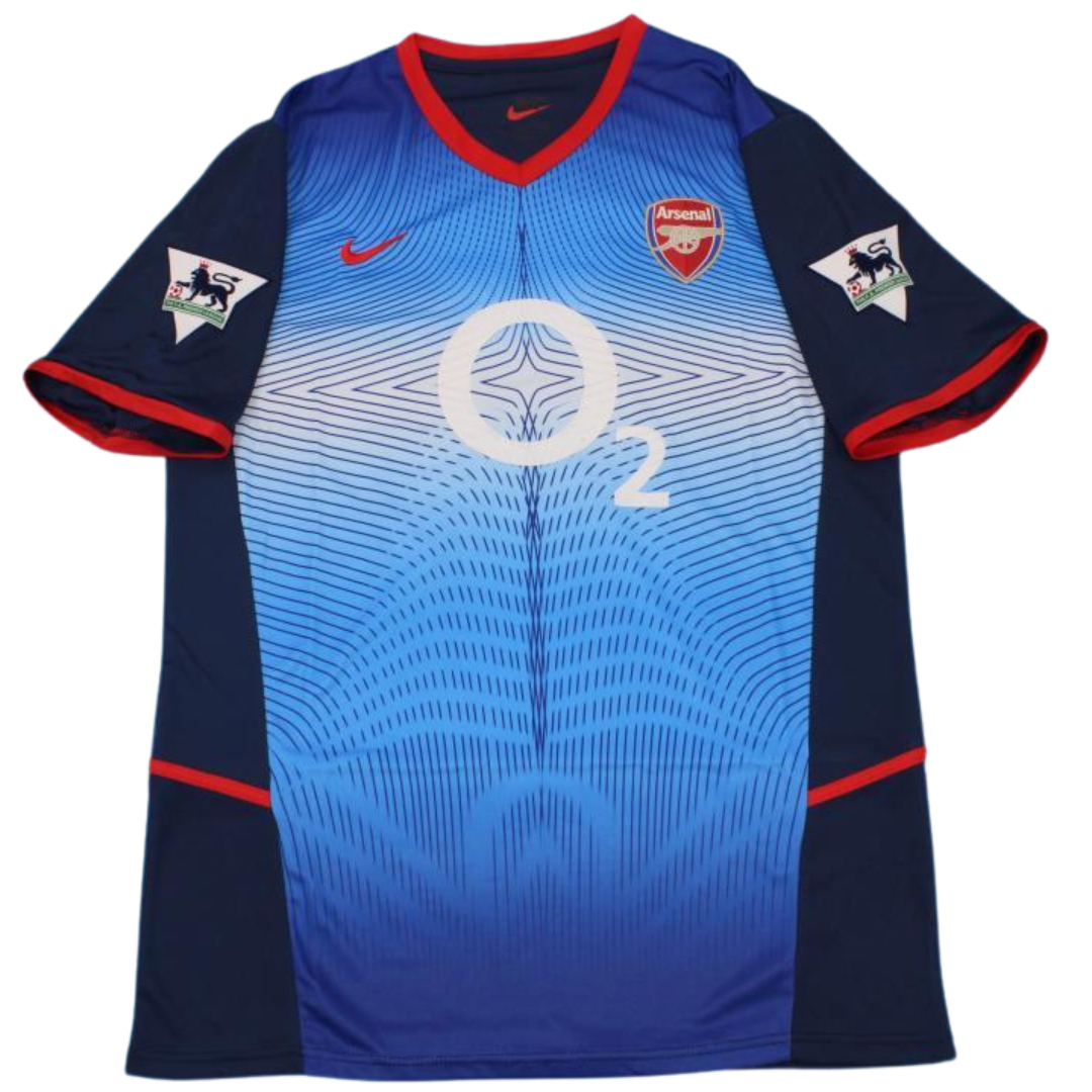 Camisa Arsenal Away 02/03 - Versão Retrô