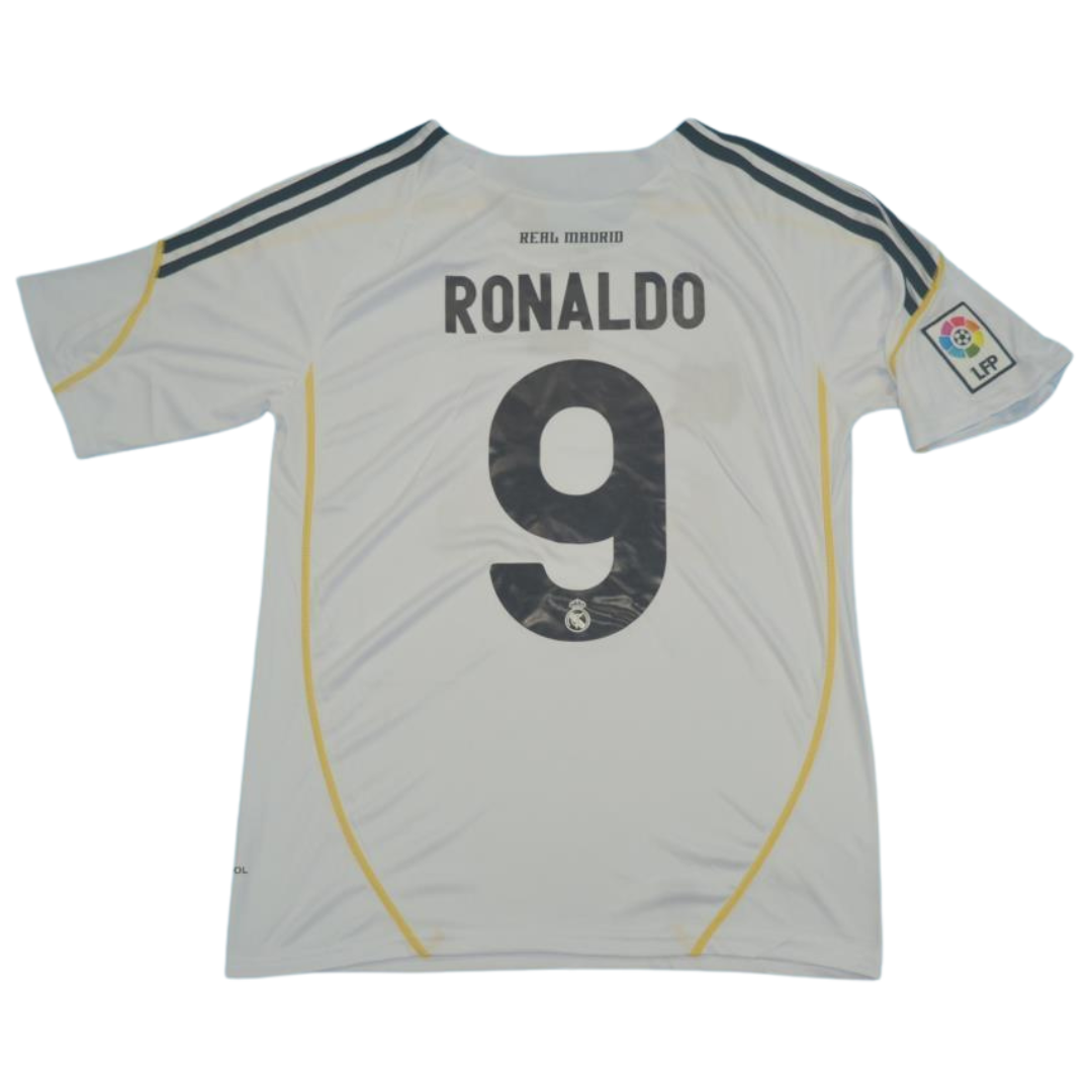 Camisa Real Madrid Home 09/10 - Versão Retrô "Cristiano Ronaldo" Nº 9