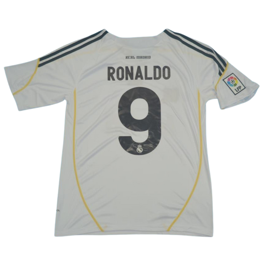 Camisa Real Madrid Home 09/10 - Versão Retrô "Cristiano Ronaldo" Nº 9