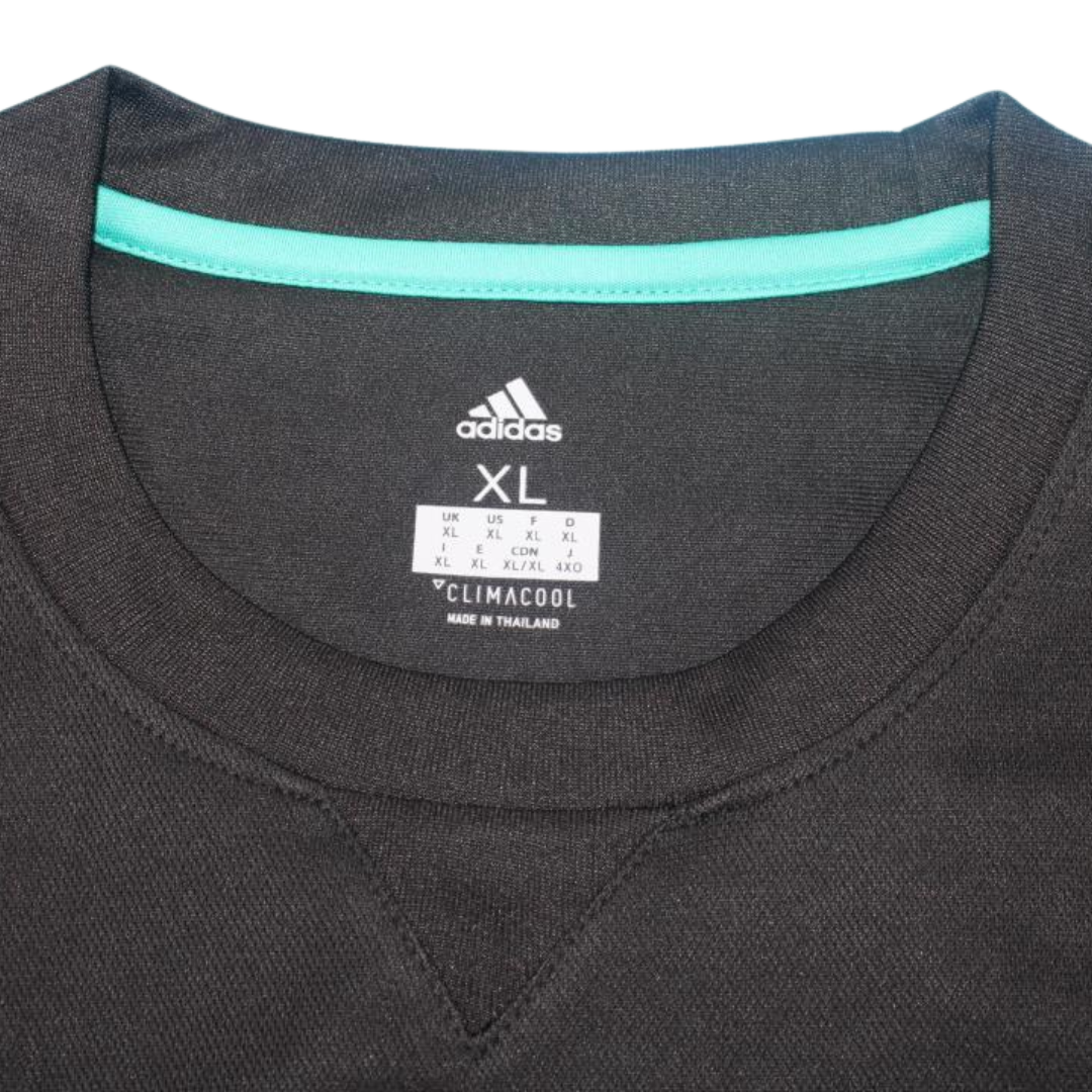 Camisa Real Madrid Manga Longa Away 17/18 - Versão Retrô