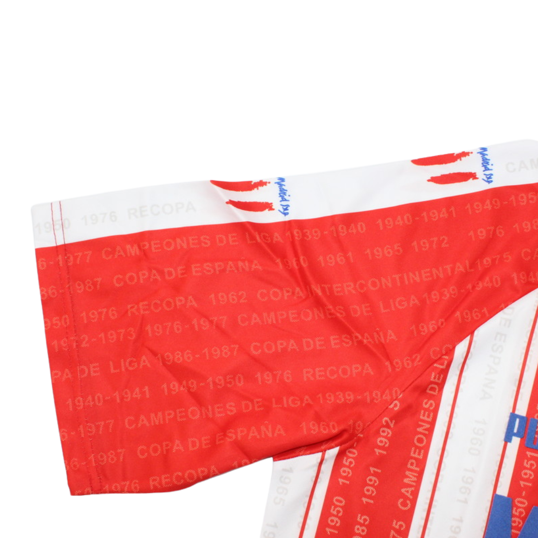 Camisa Atlético de Madrid Home 95/96 - Versão Retrô