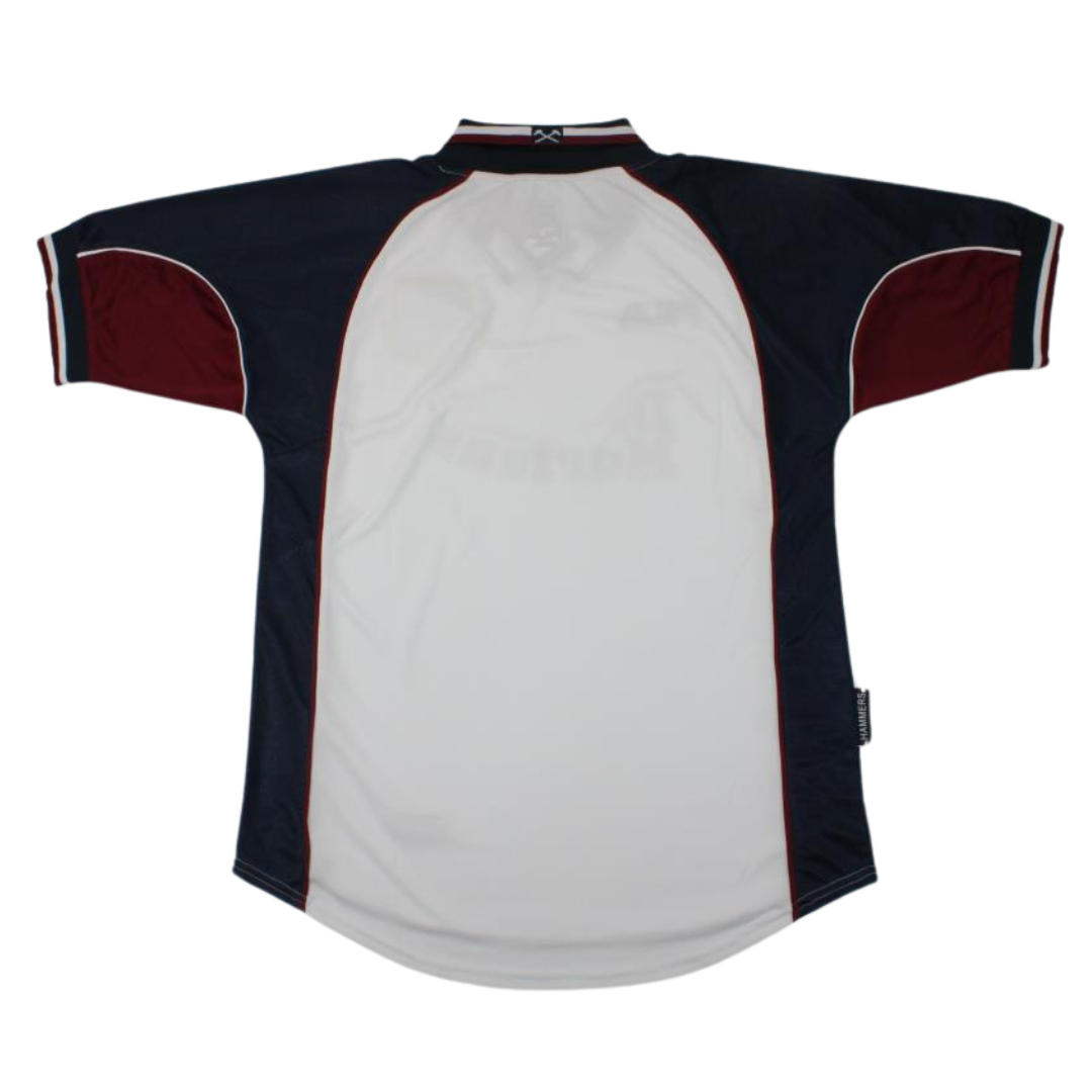 Camisa West Ham Third Away 99/00 - Versão Retrô