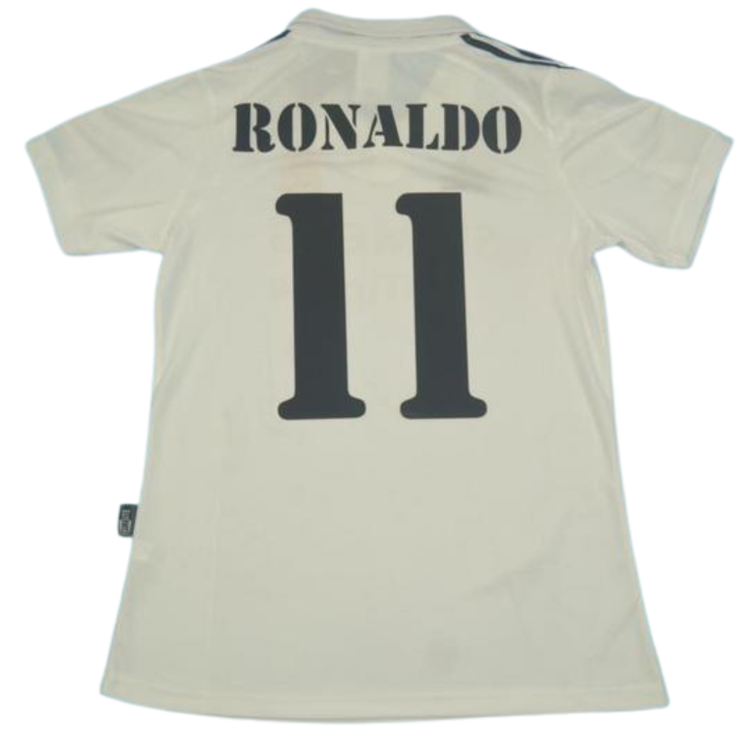Camisa Real Madrid Home 02/03 - Versão Retrô "Cristiano Ronaldo" Nº 11
